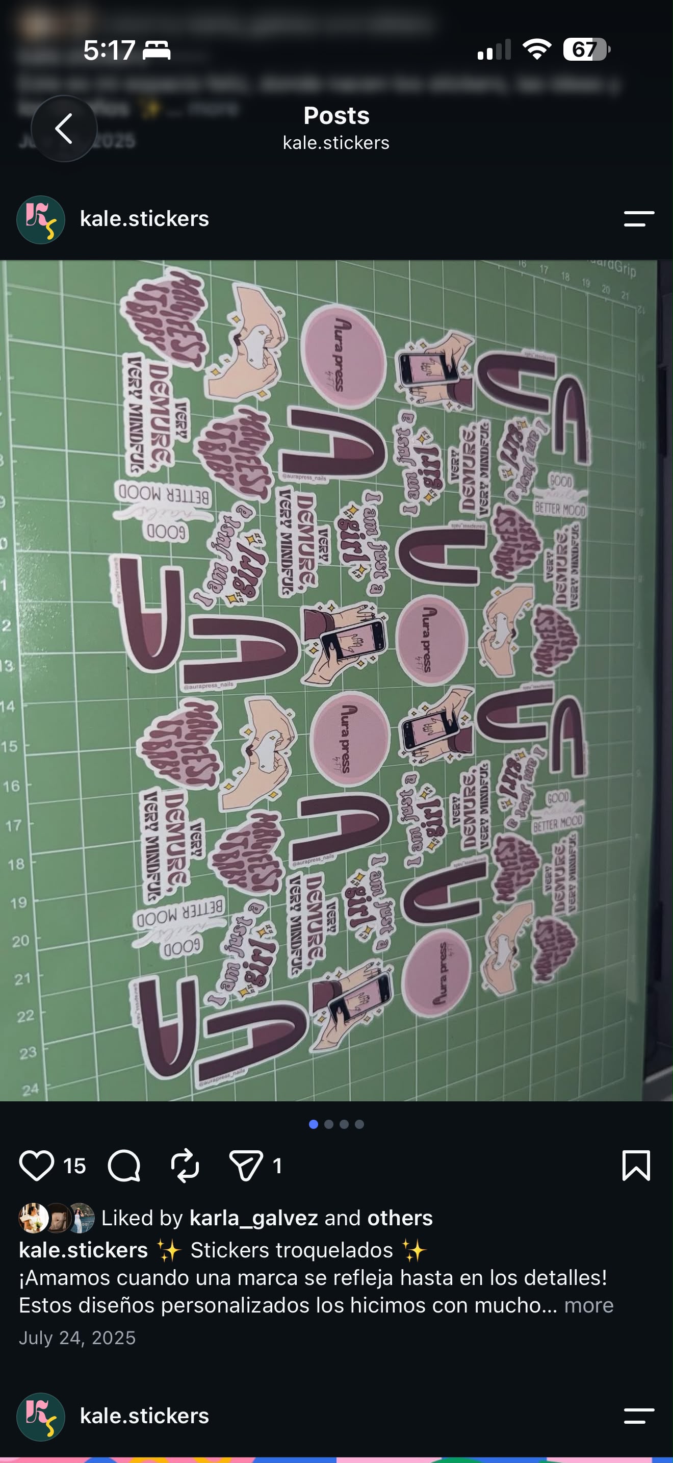 KALÉ Stickers