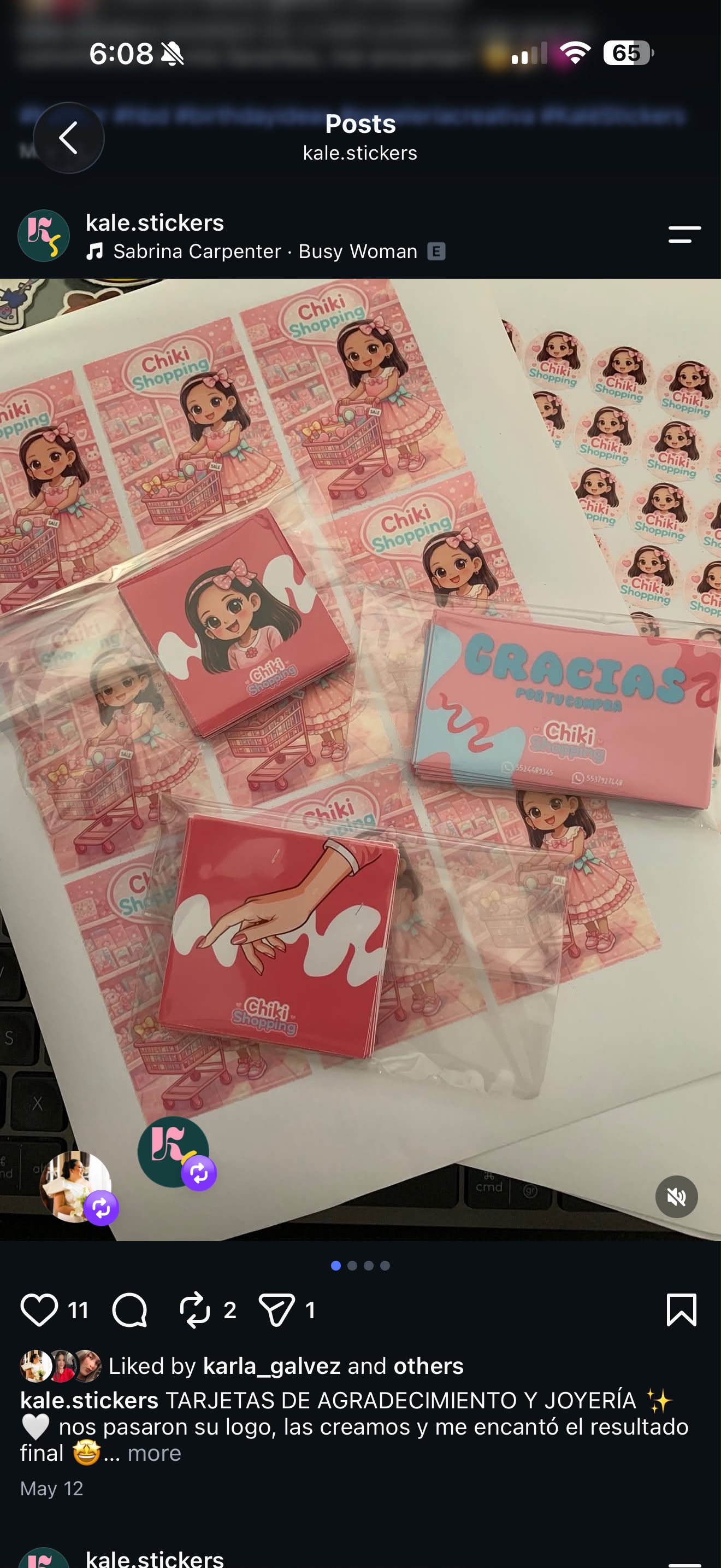 KALÉ Stickers