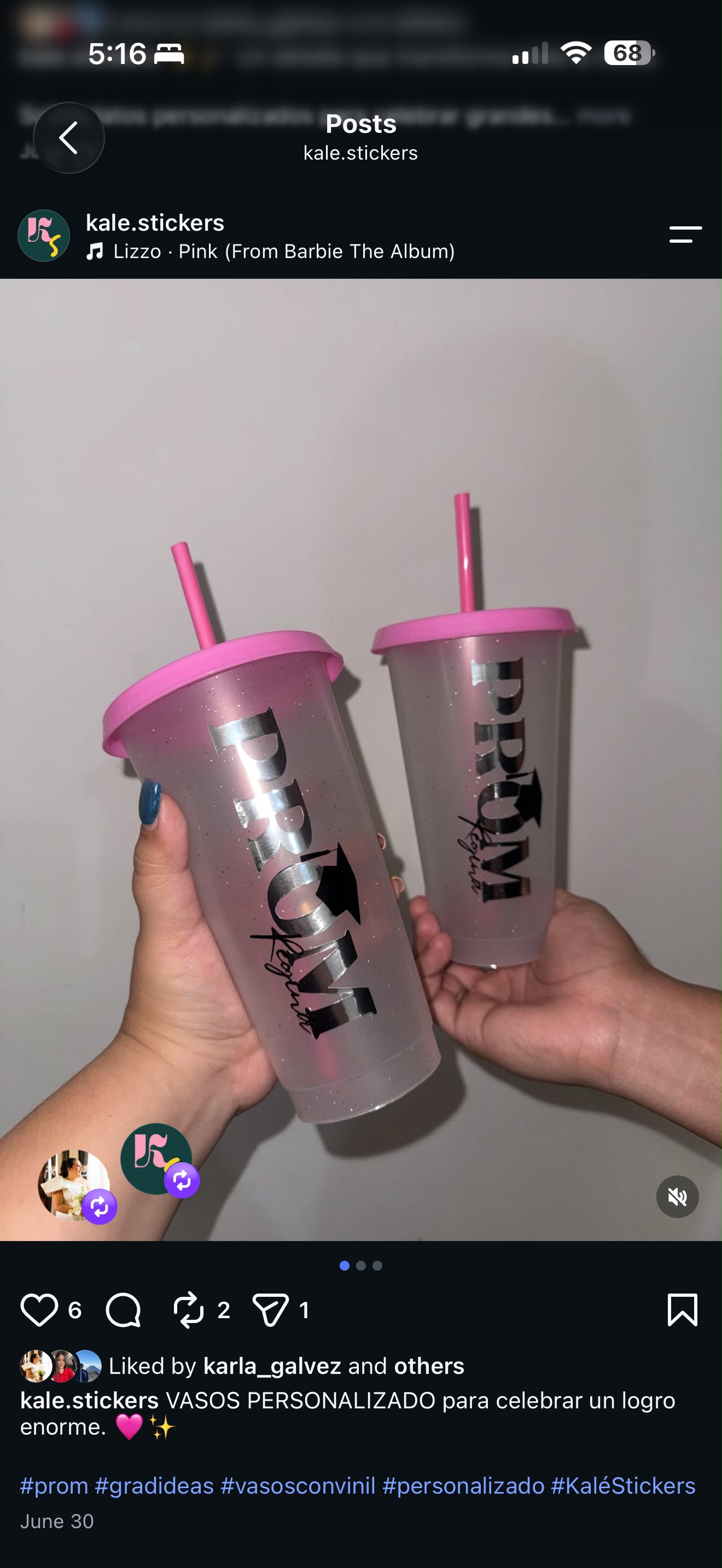 KALÉ Stickers